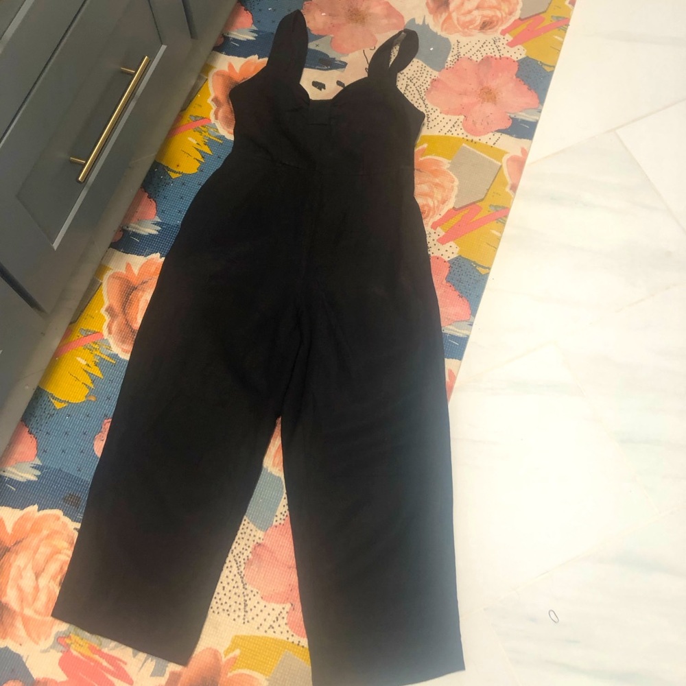 Ann Taylor Petite Black Jumpsuit
